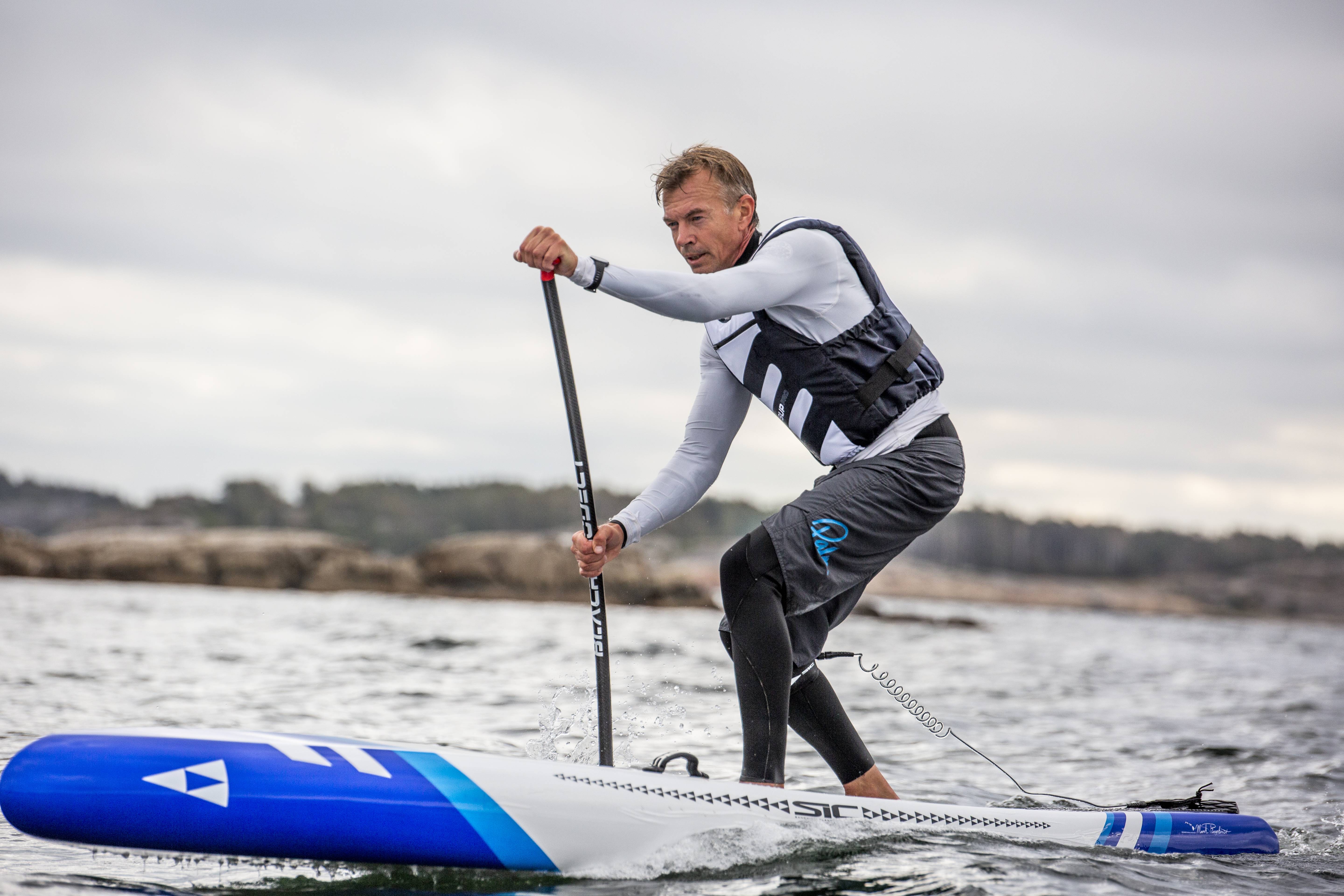 baltic SUP Pro 50N giubbotto di salvataggio bianco/azzurro foto 1
